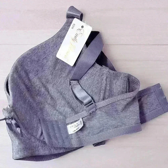 Emily Johnson Women’s Gray Padded T-Shirt Bra 42DD SUPER SOFT NWT - Picture 5 of 5